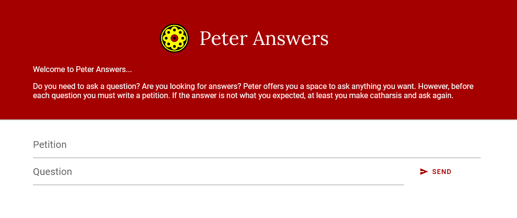 peter answers