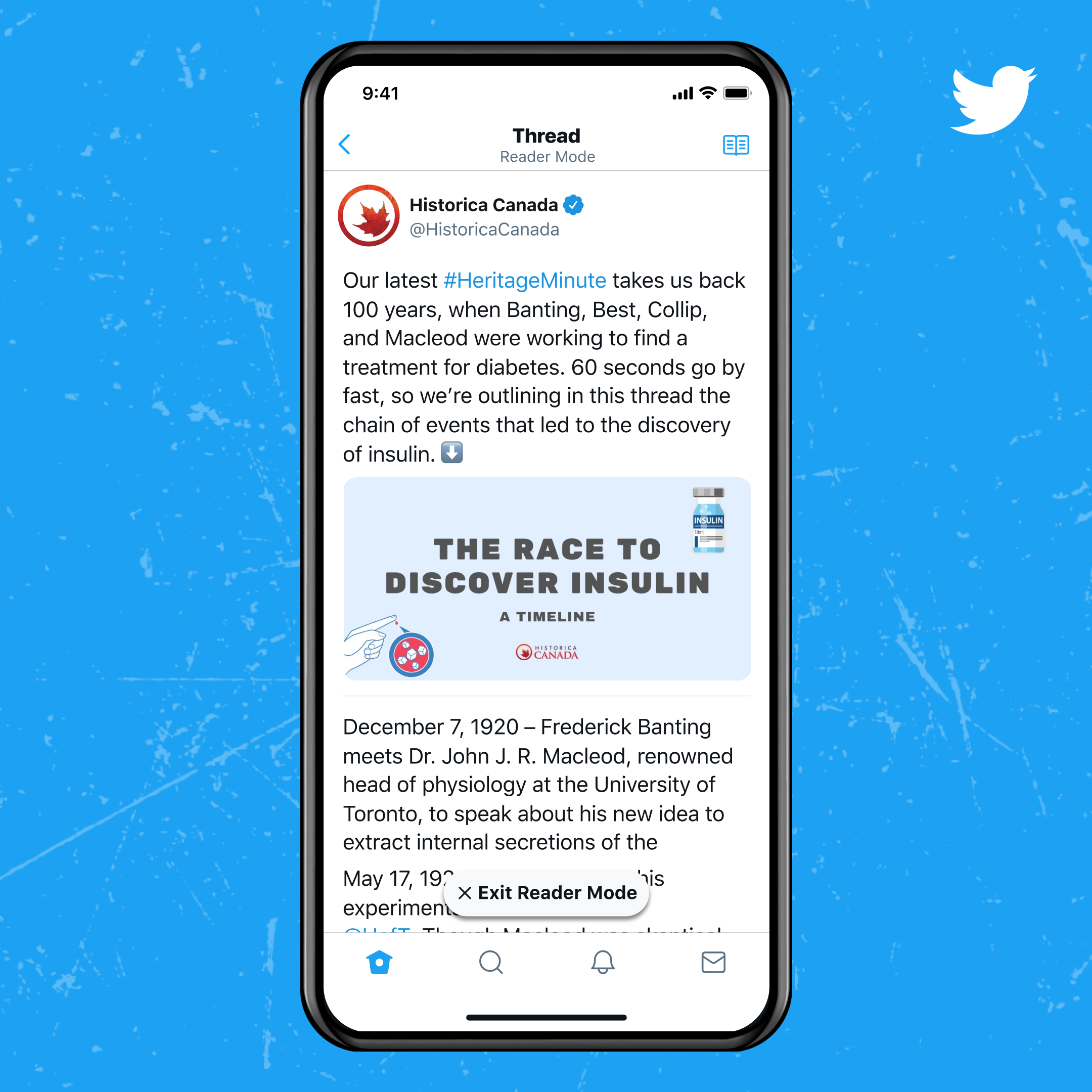 Twitter Blue Subscription startet offiziell in Kanada und Australien - reader mode twitter blue