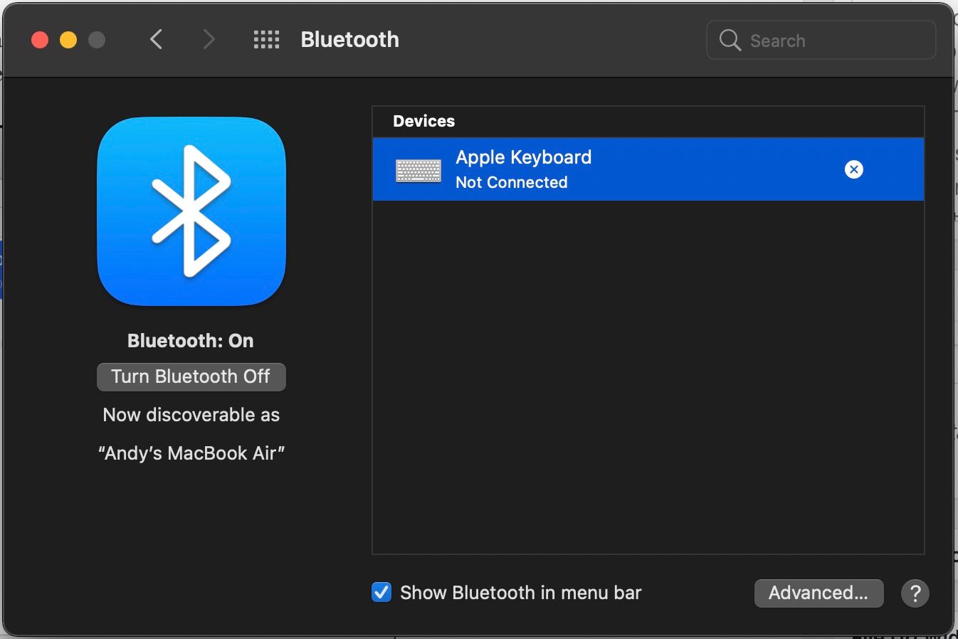 why can i connect my iphone to my macbook via bluetooth