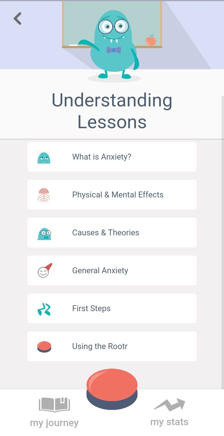 rootd lessons page screenshot