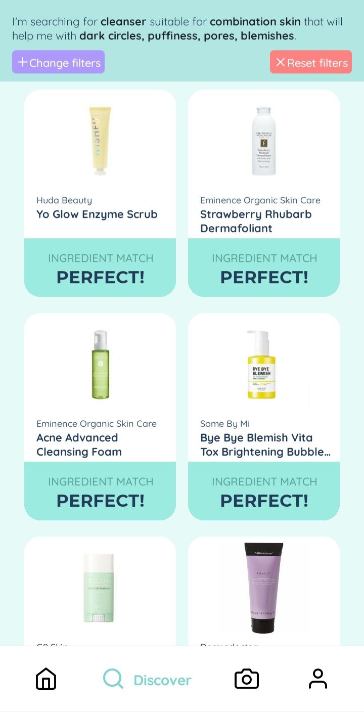 skinbliss products screenshot