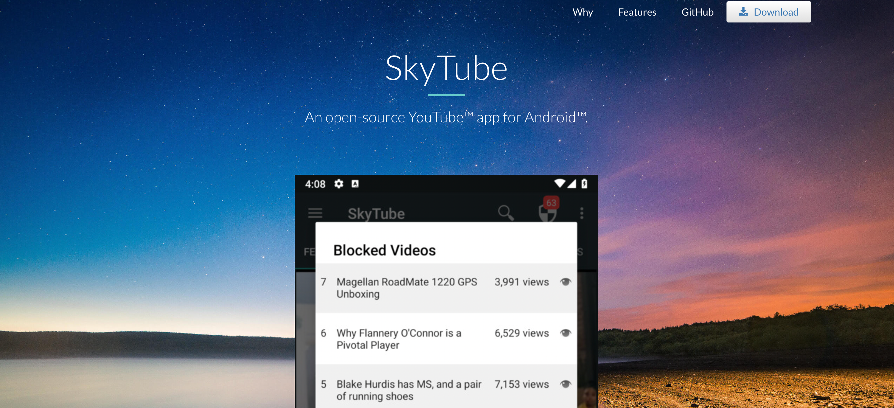 skytube - Come guardare i video di YouTube contrassegnati senza effettuare l’accesso