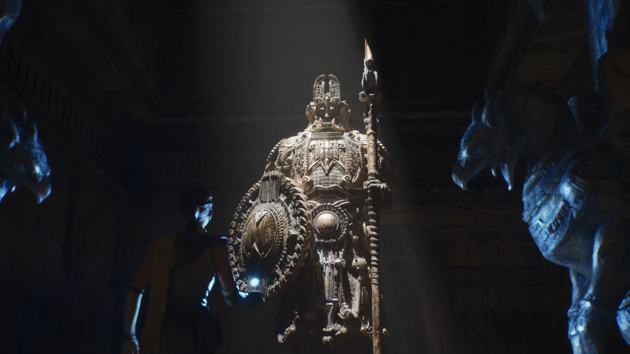 Unreal Engine 5 detailed statue