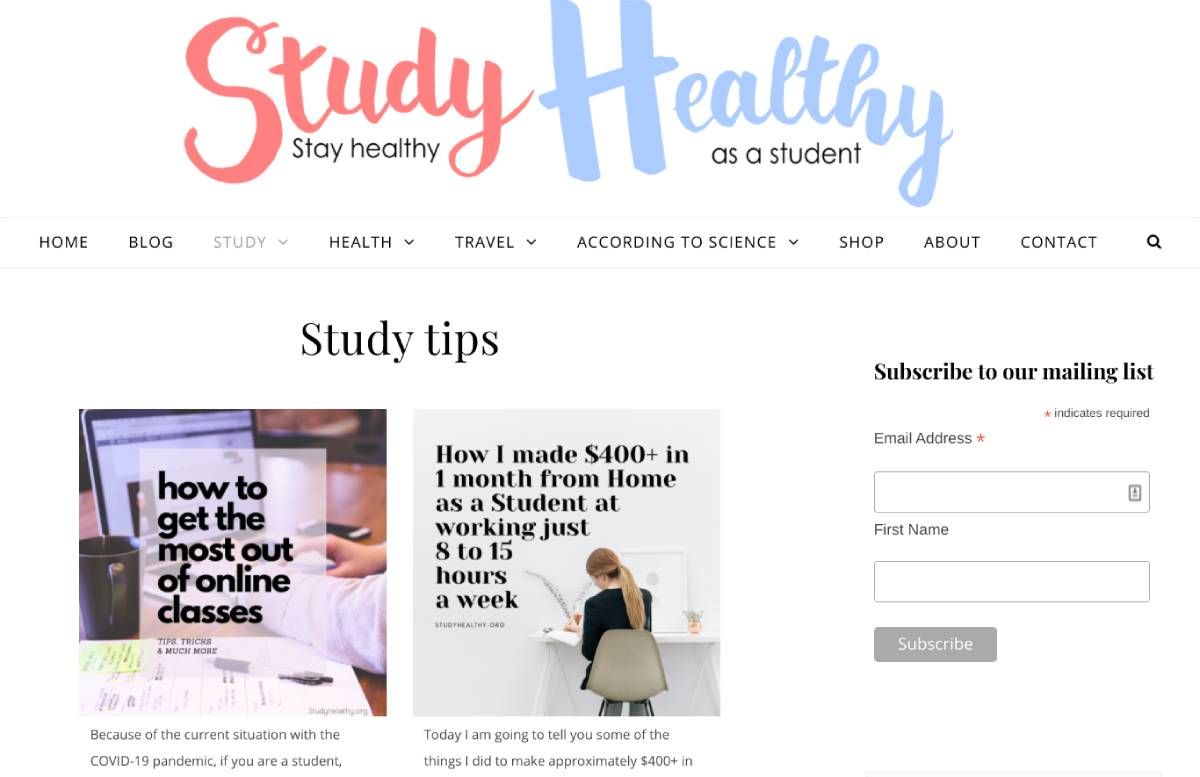 Study Healthy gives the best advice on how to study according to science
