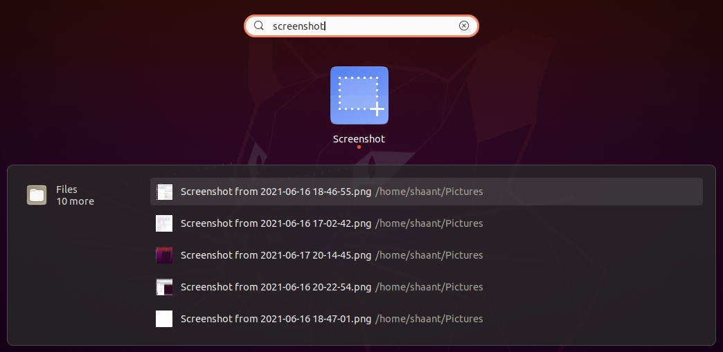 take a screenshot with deault ubuntu app - Come acquisire schermate su Ubuntu? 4 metodi diversi