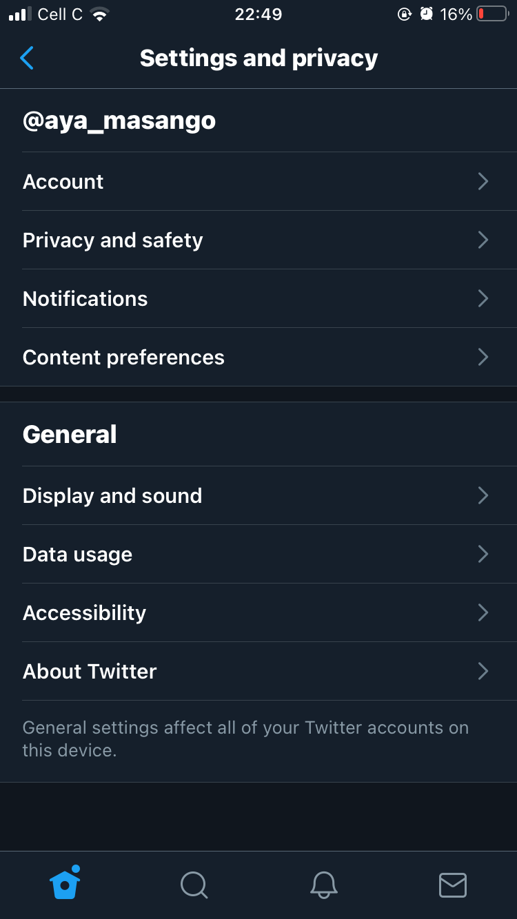 screenshot of twitter ads privacy