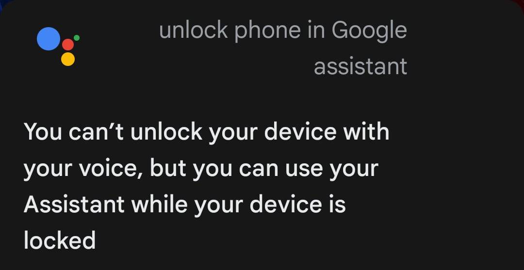 How To Lock Unlock An Android Phone With Your Voice Using Google Assistant