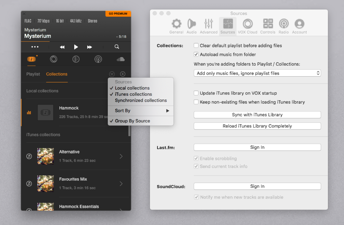 vos hi-res music player for mac