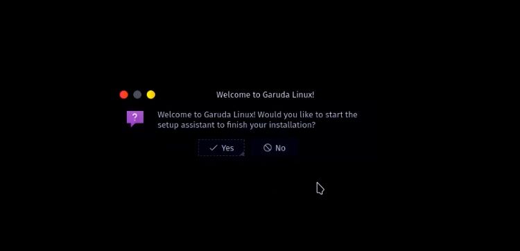 welcome garuda - Cerchi una nuova distribuzione? 10 motivi per provare Garuda Linux