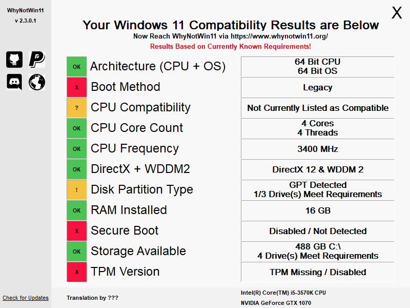 win 11 compatibility check tool