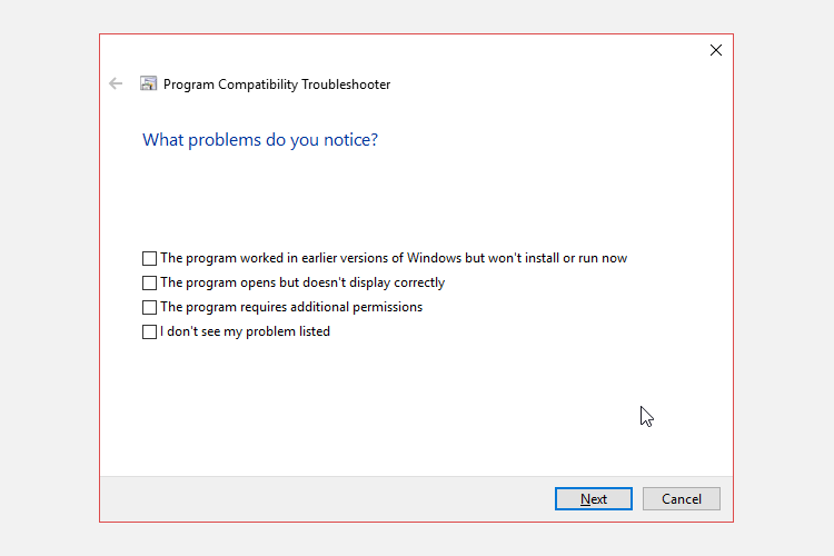windows compatability which problems do you notice