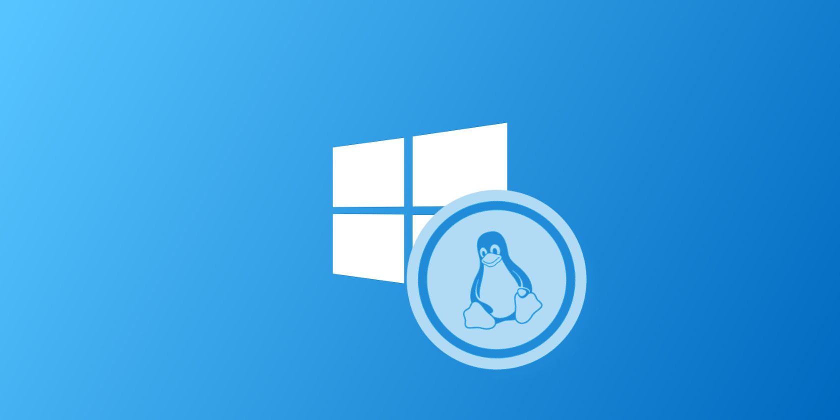 windows logo under linux