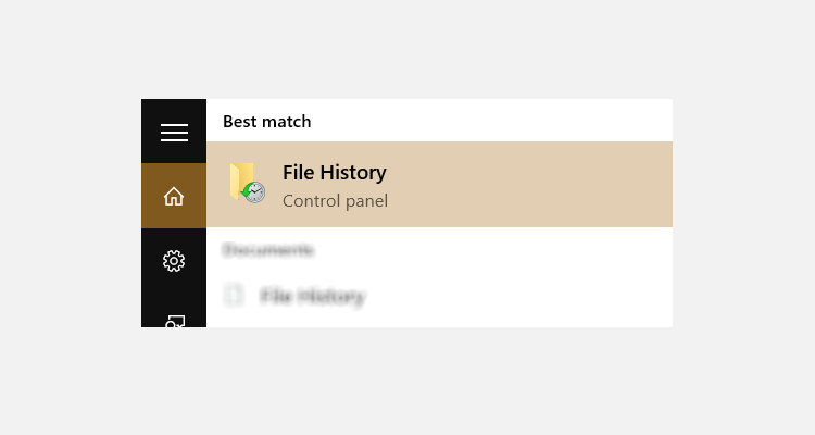 File History Windows 8