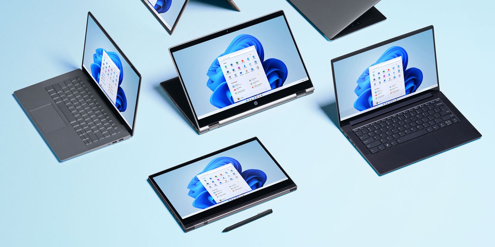 Windows 11 on various devices