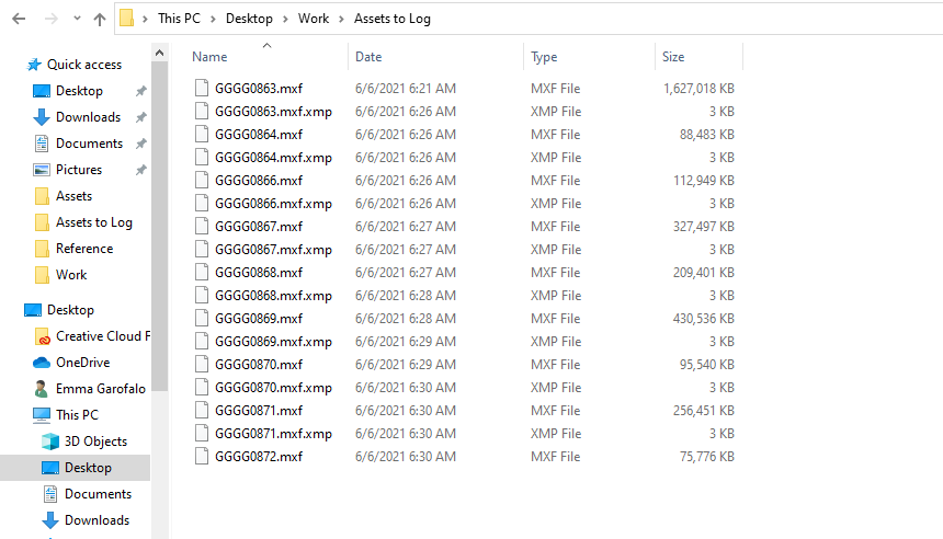 XMP metadata files in Windows File Explorer