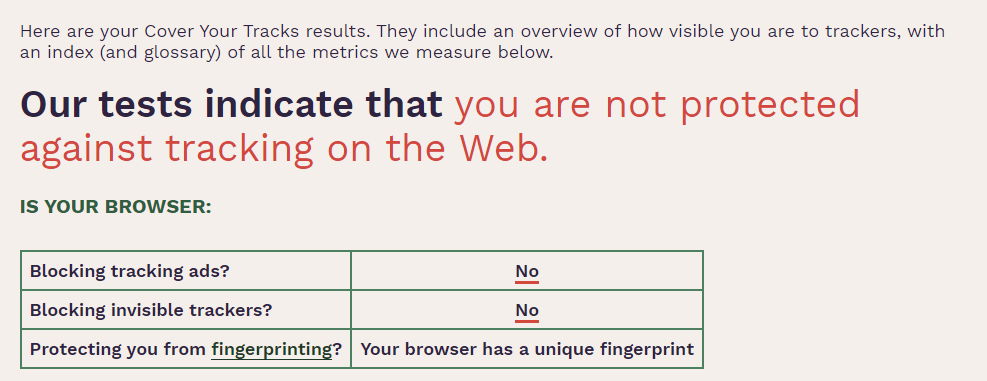 you are tracked - Come gestire meglio la tua impronta digitale online con il browser Brave