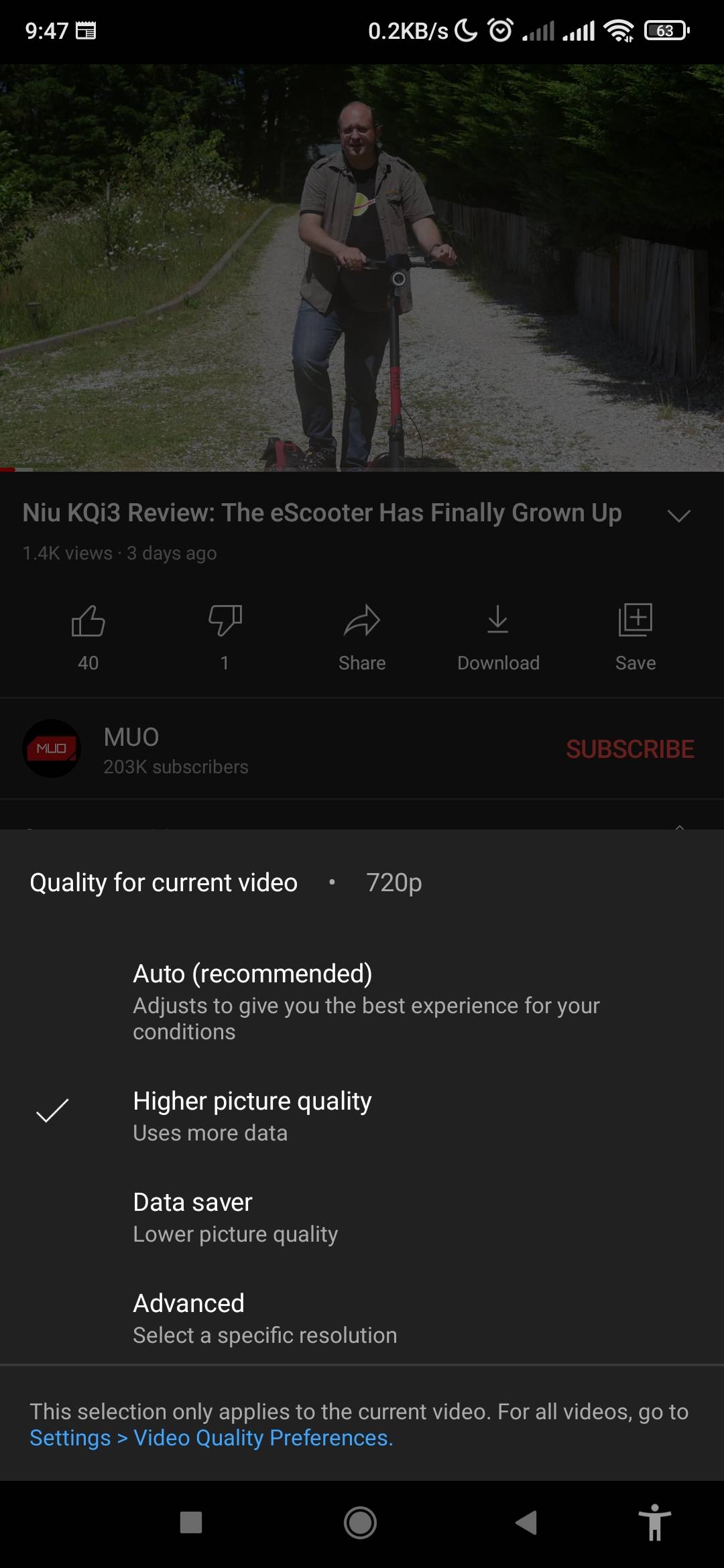 How To Permanently Change Youtube Video Quality
