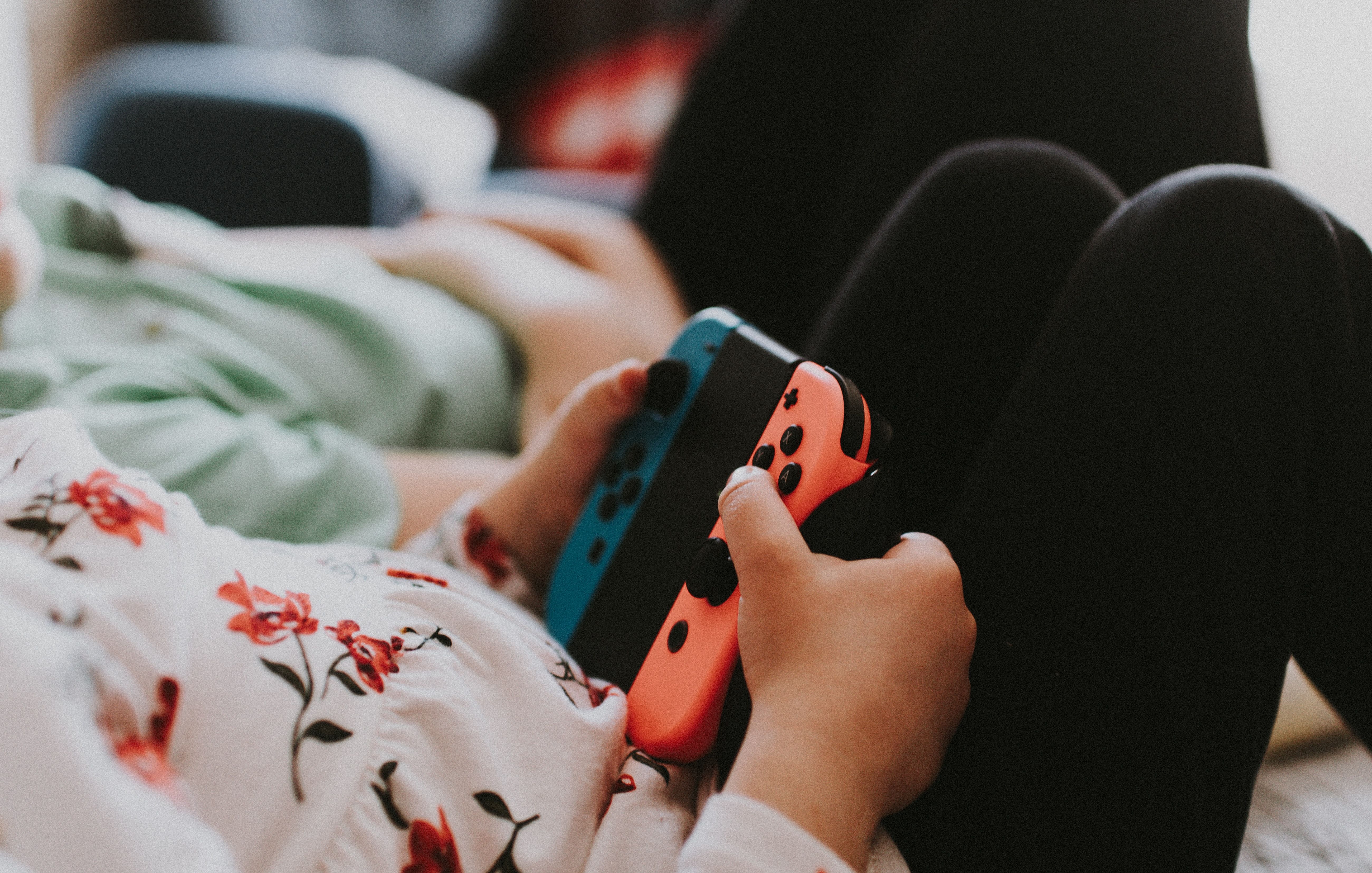 Child with Switch Controllers