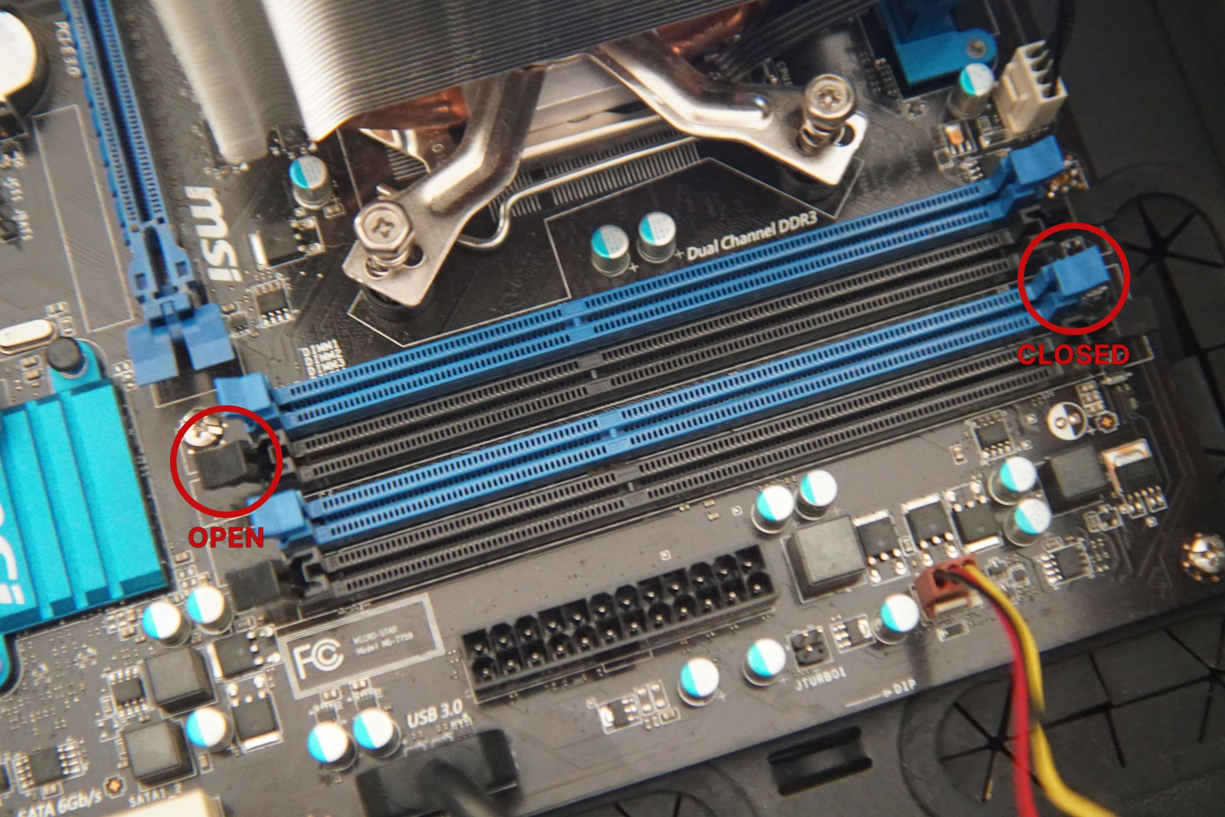 single channel ram which ram slot