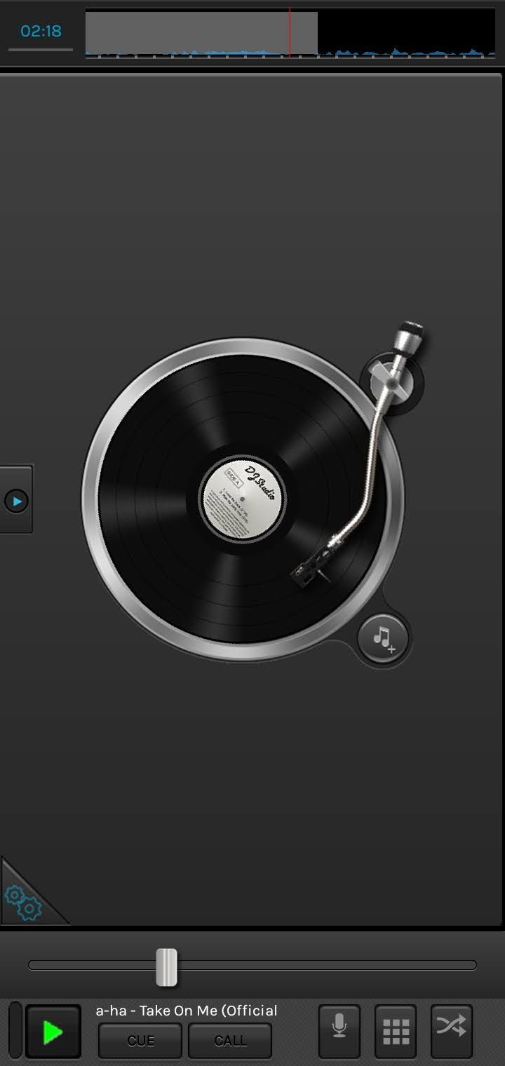 DJ studio homepage