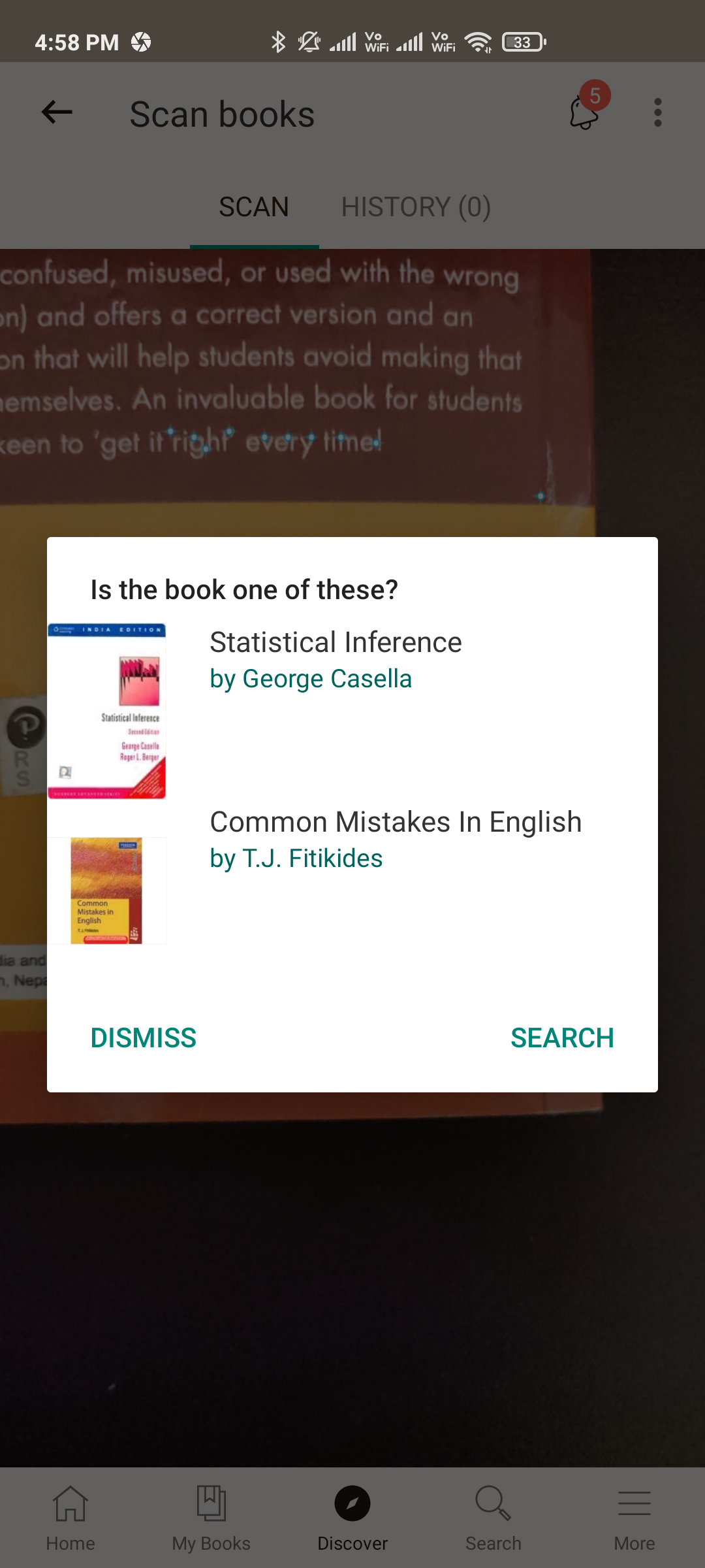 Choosing the correct book in Goodreads