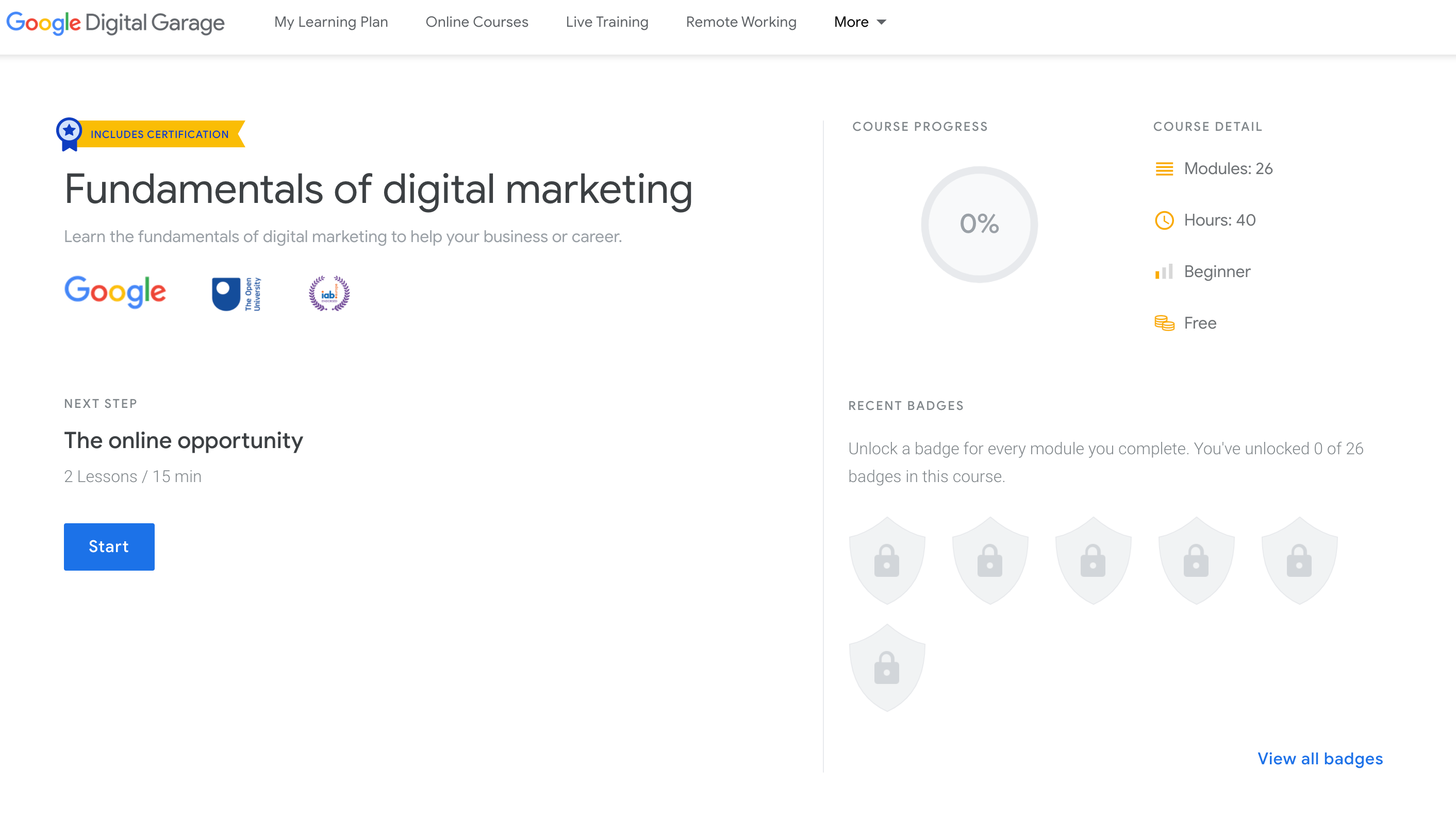 Google Digital Garage How Google Can Help You Level Up Your Digital Skills