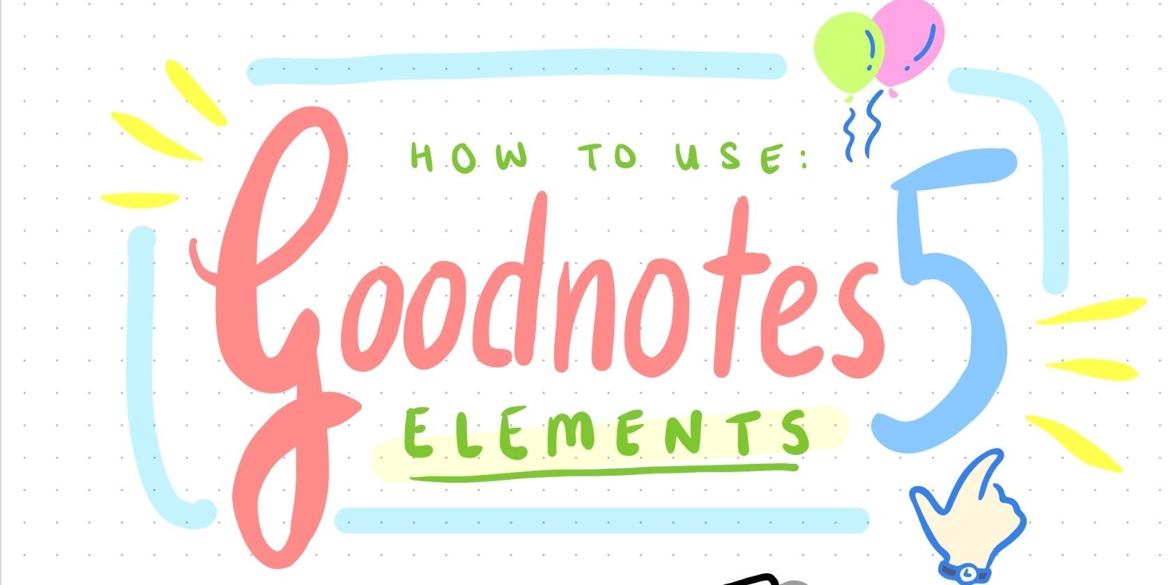 goodnotes 5 elements free