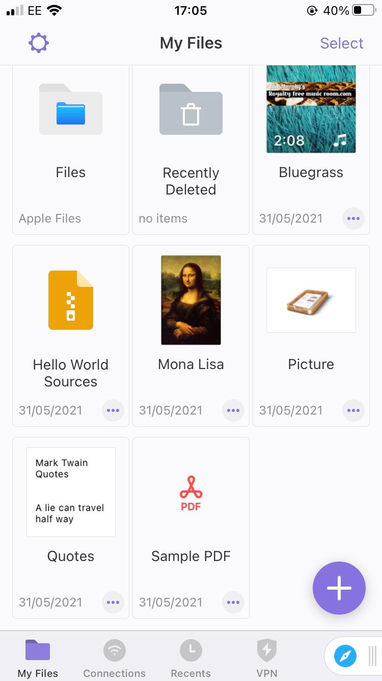 best app for file sharing apple