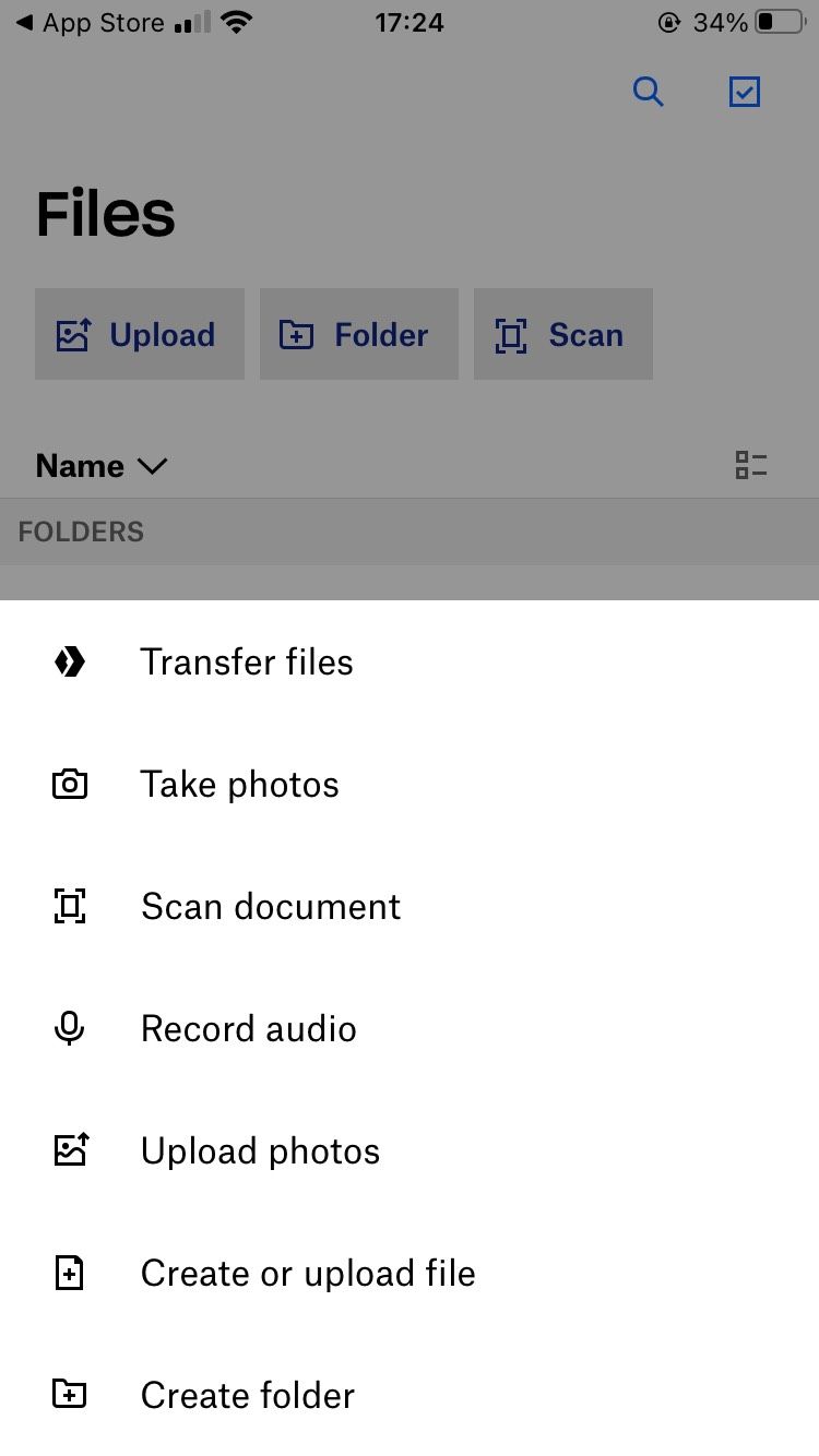 create a folder in documents readdle