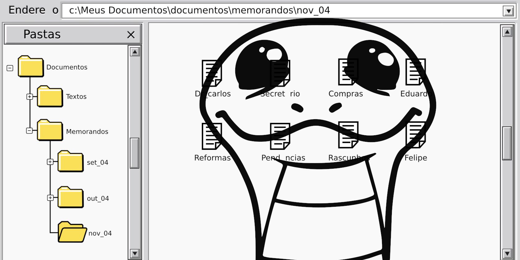 Desktop user interface with Python logo
