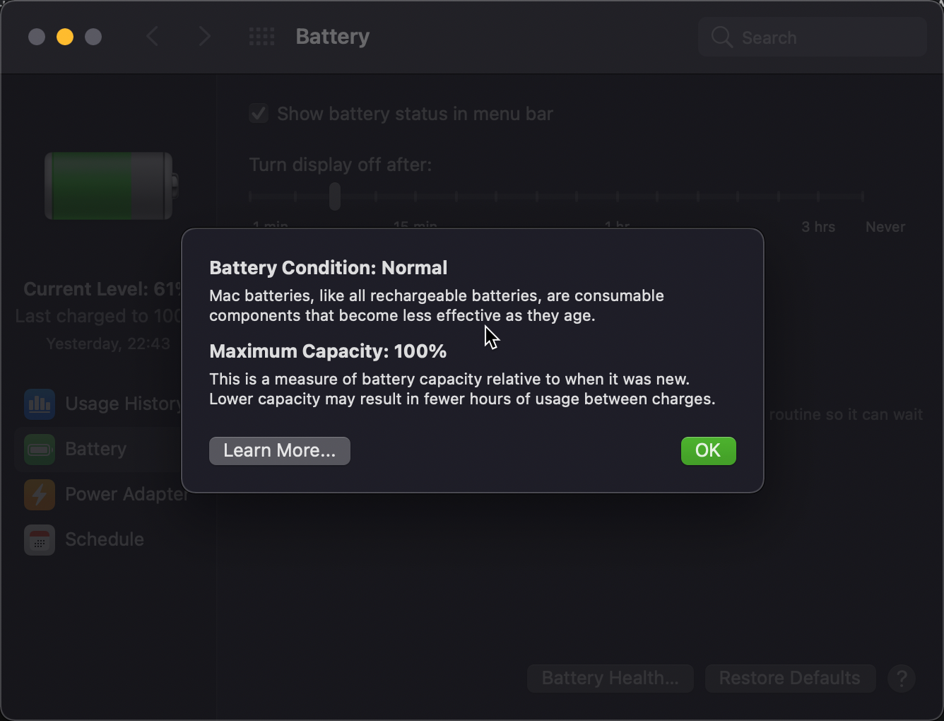 Mac Battery Condition Info - Le 4 opzioni di sostituzione della batteria del MacBook più sicure