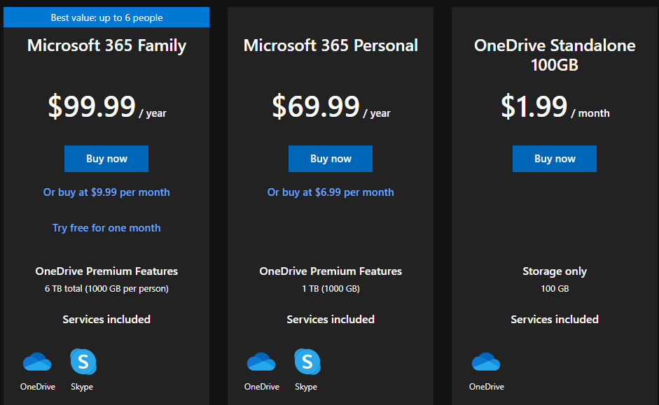 Microsoft 365 Pricing 2021