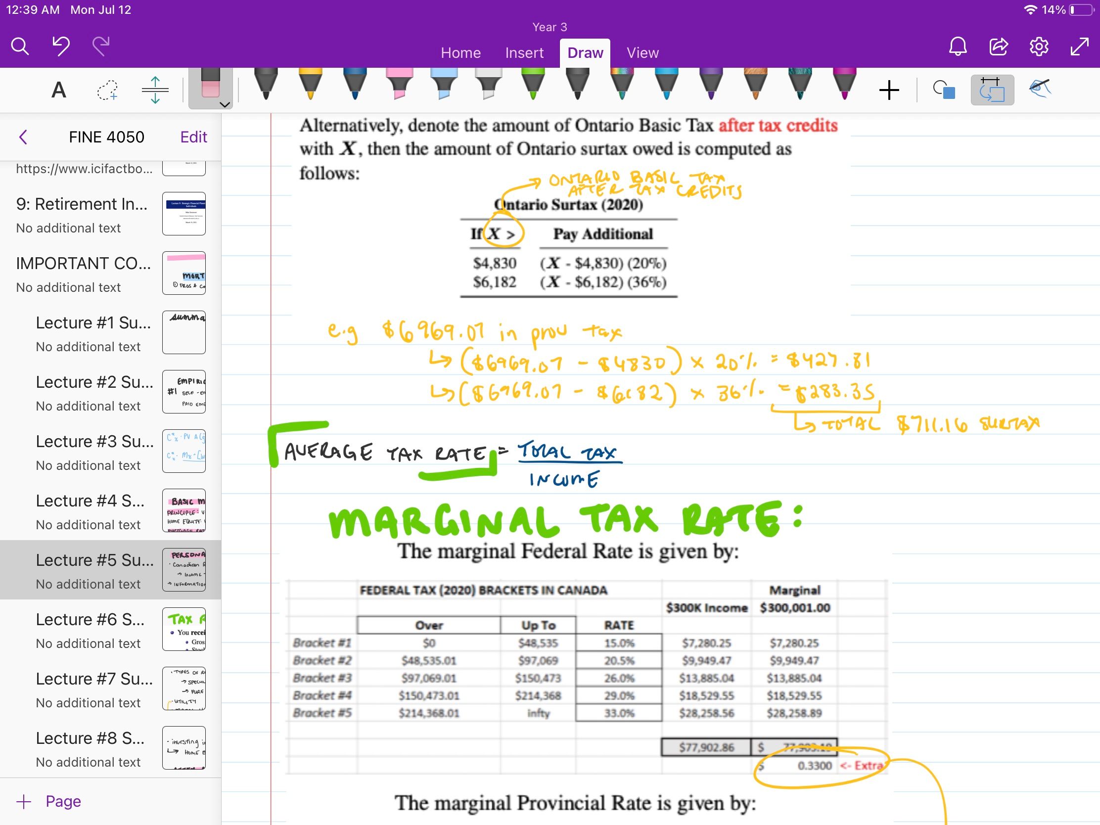 Microsoft OneNote di iPad