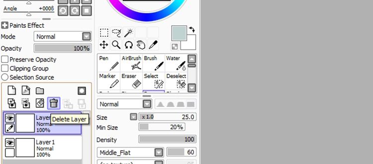 paint tool sai default brushes