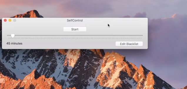 uninstall self control app for mac