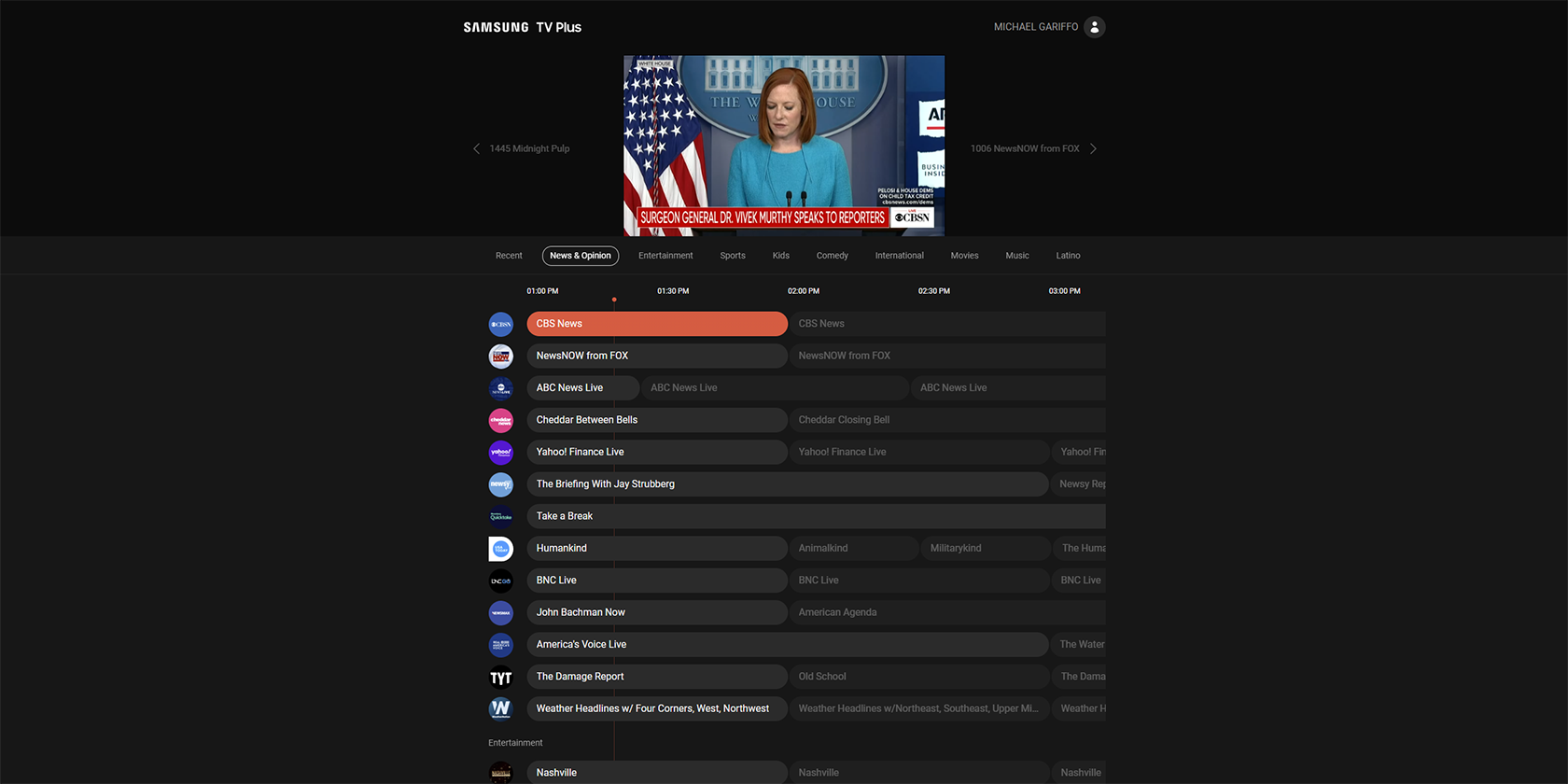 Samsung Tv Plus Hits The Web What It Is And How To Use It Samsung Tv Plus Hits The Web What It Is And How To Use It