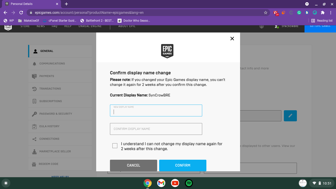 How To Change Your Epic Games Name How To Change Your Epic Games Name