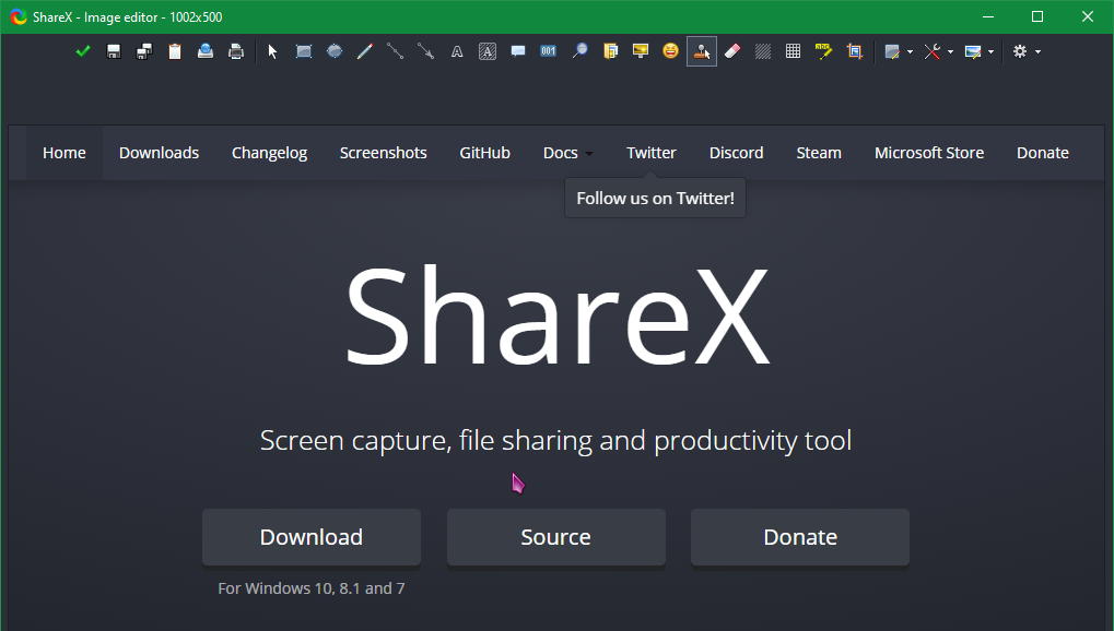 ShareX Image Editor 2021 - Le 4 migliori app e strumenti per screenshot per Windows