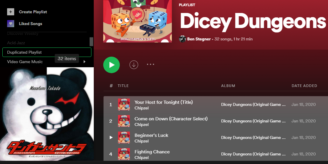 Spotify Duplicate Playlist 2021