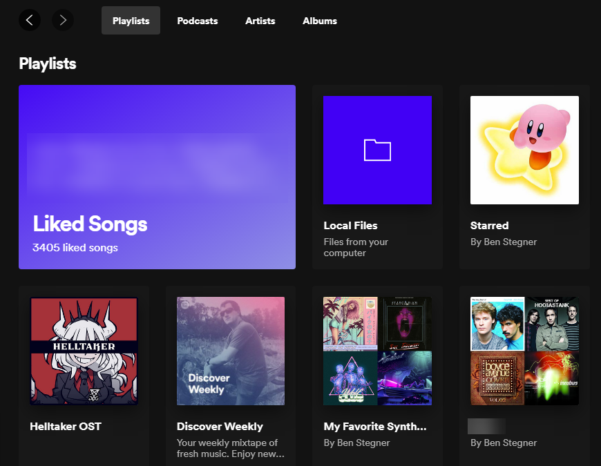 select all songs on spotify mac app