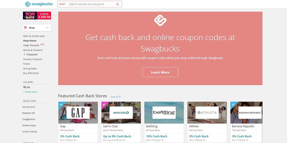 Swagbucks Features Shop Online - Cos’è Swagbucks? È legittimo? Tutto quello che c’è da sapere