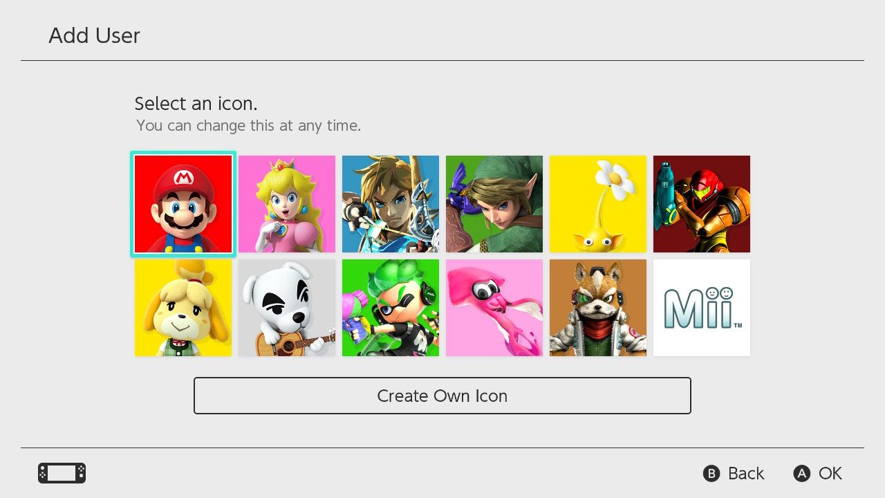 Switch - Choose Icon