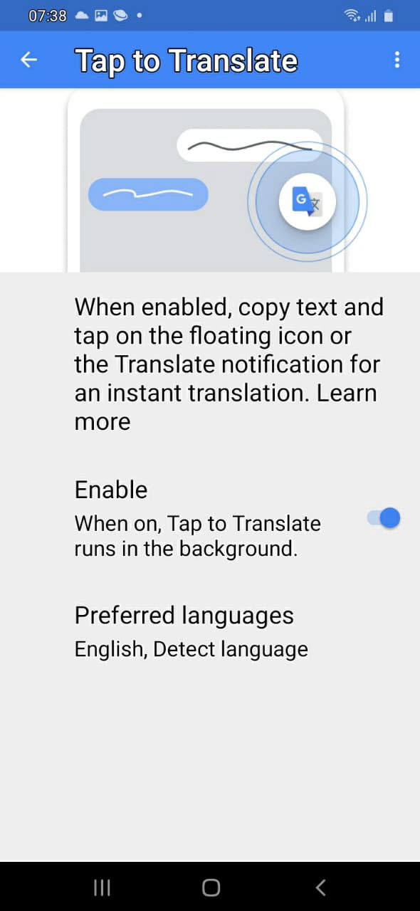 Tap to Translate