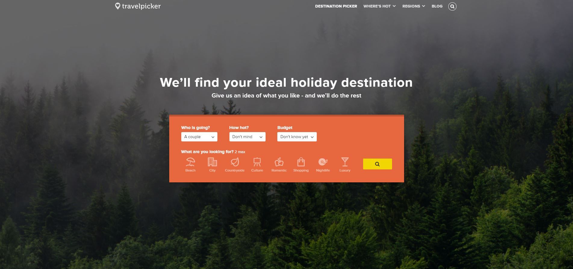 Die 7 besten Websites, um zufällige Reiseziele für Ausflüge auszuwählen - Travelpicker