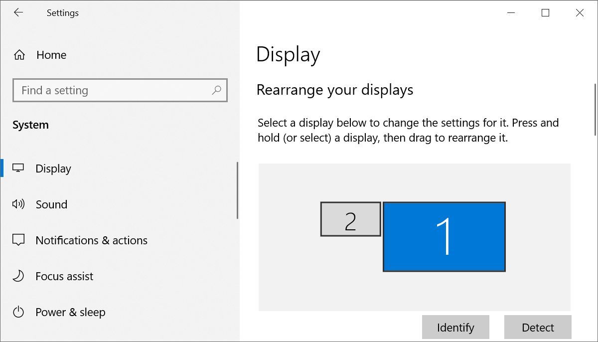 Windows 10 Settings Menu Display - 3 semplici passaggi per l’installazione di un doppio monitor in Windows 10