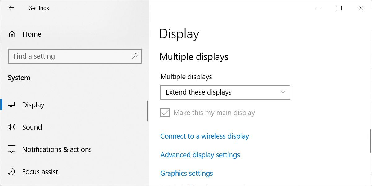 Windows 10 Settings Menu Multiple Displays - 3 semplici passaggi per l’installazione di un doppio monitor in Windows 10