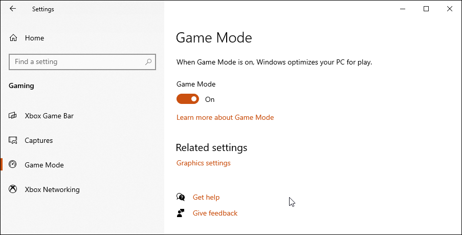 enable agme mode Windows 10 - 9 modi per correggere il ping elevato su Windows 10