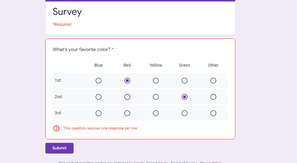 Google Forms Ranking Questions: Step-by-Step Guide