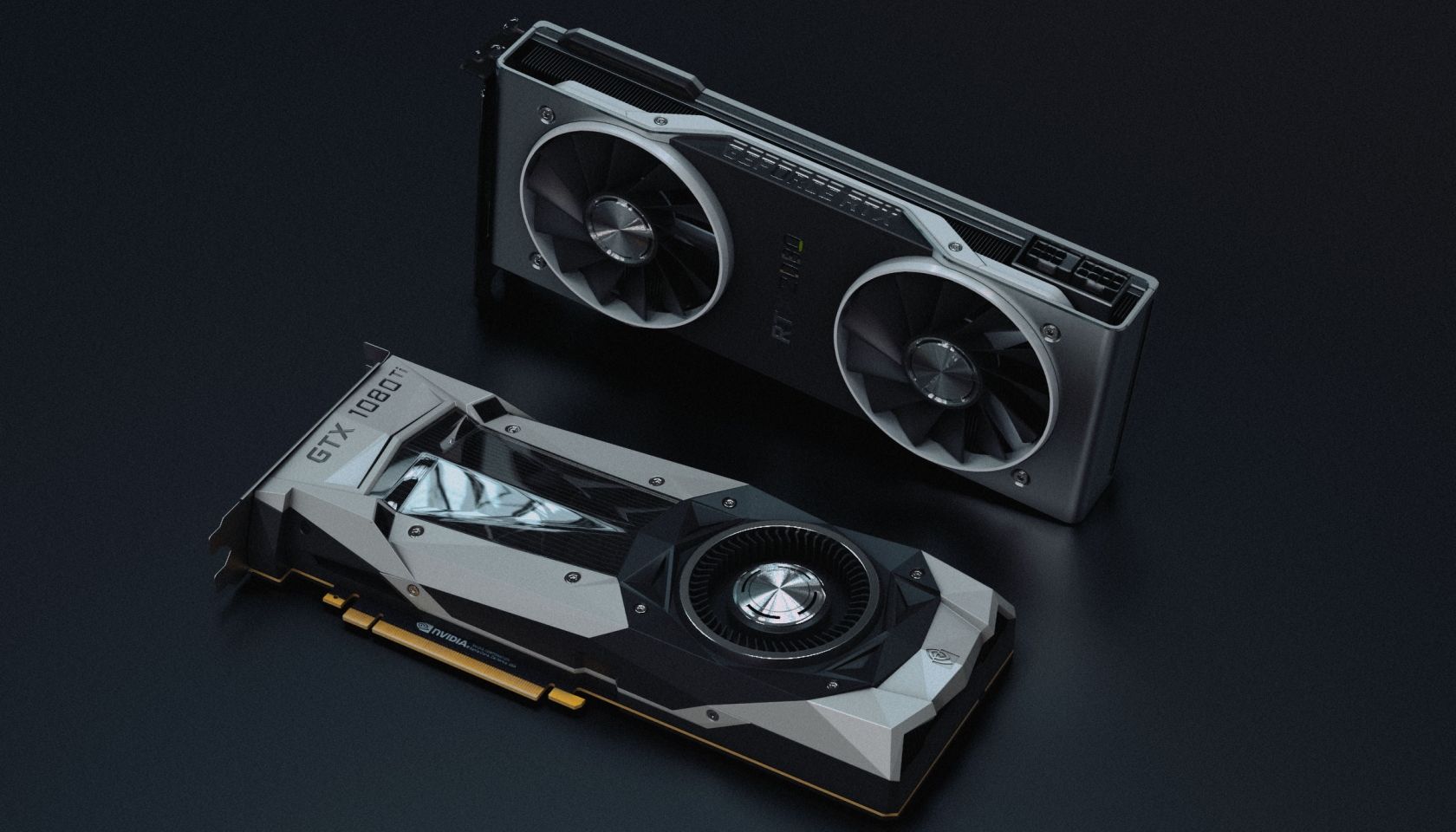 GTX 1080 Ti and RTX 2080 graphics cards