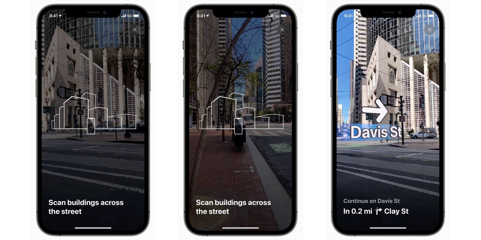 13 Funktionen in iOS 15, die auf älteren iPhones nicht funktionieren - iOS 15 Apple Maps AR walking directions iPhone